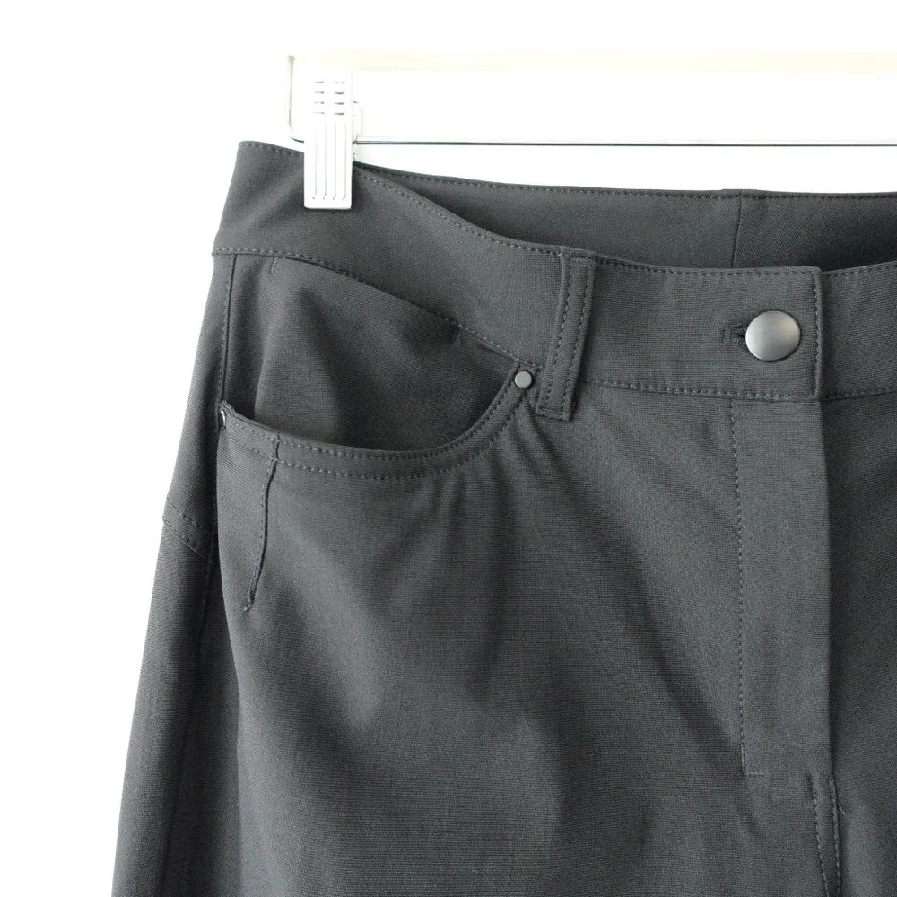 ❌SOLD ❌Lululemon City Sleek 5 Pocket Wide-Leg High Rise 7/8 Length Pant Black - Picture 5 of 13